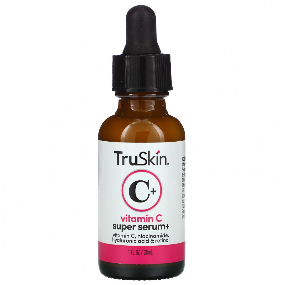 TruSkin, Vitamin C Super Serum +, 1   (30 )    , -, 