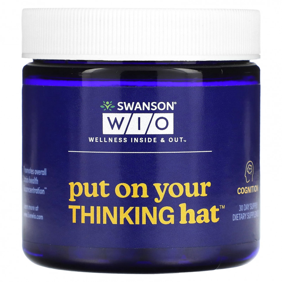  Swanson WIO, Put On Your Thinking Hat, 30    Iherb ()