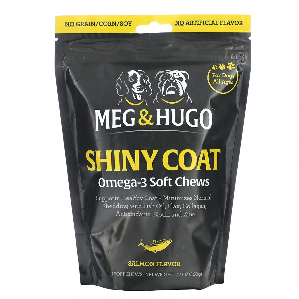 Meg & Hugo, Shiny Coat,    -3,  ,   , , 120  , 360  (12,7 )    , -, 