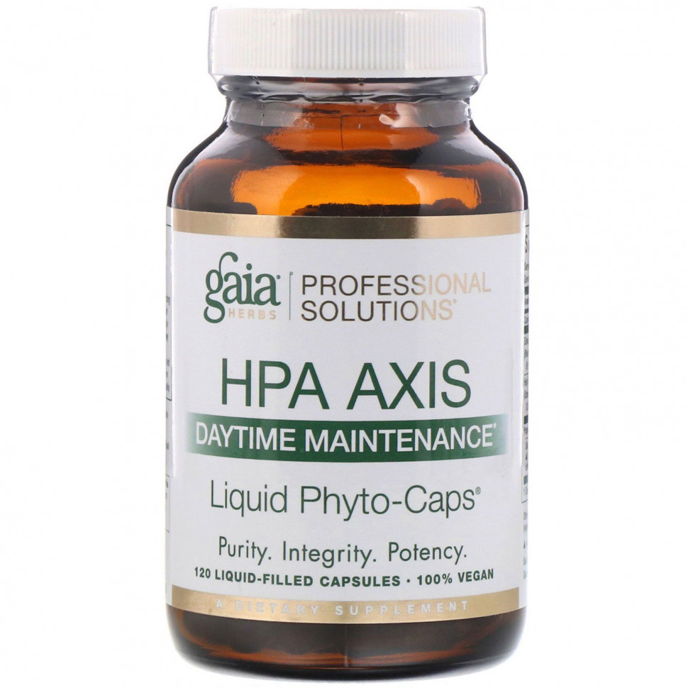 Gaia Herbs Professional Solutions,        HPA Axis,    , 120 ,      , -, 