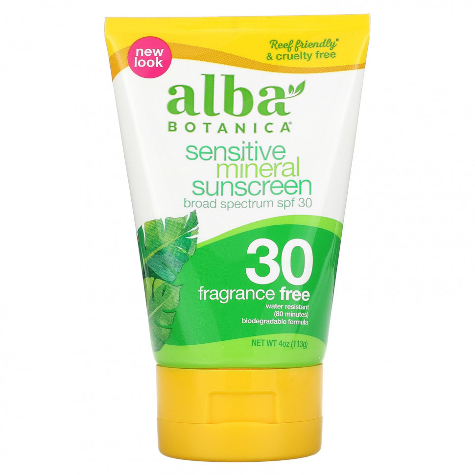 Alba Botanica,     ,   ,   , SPF( ) 30, 113  (4 .)    , -, 