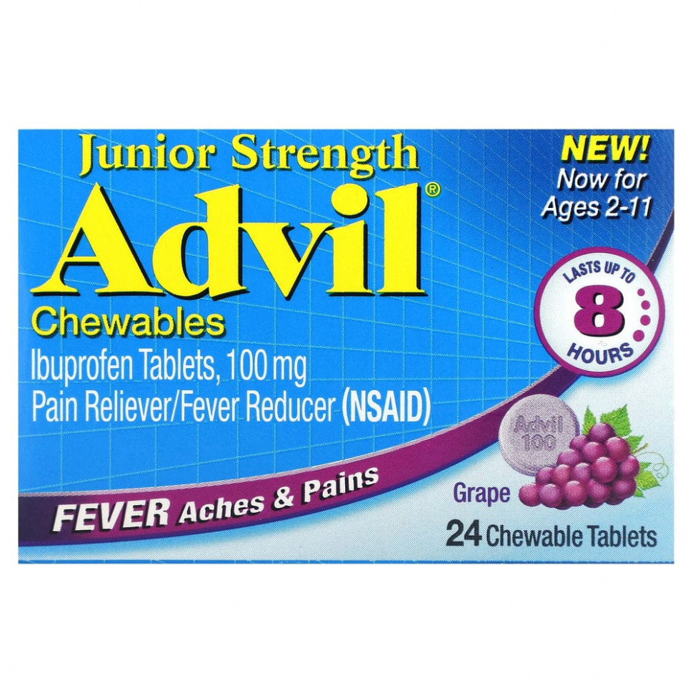  Advil, Junior Strength,  ,   211 ,   , 24    Iherb ()