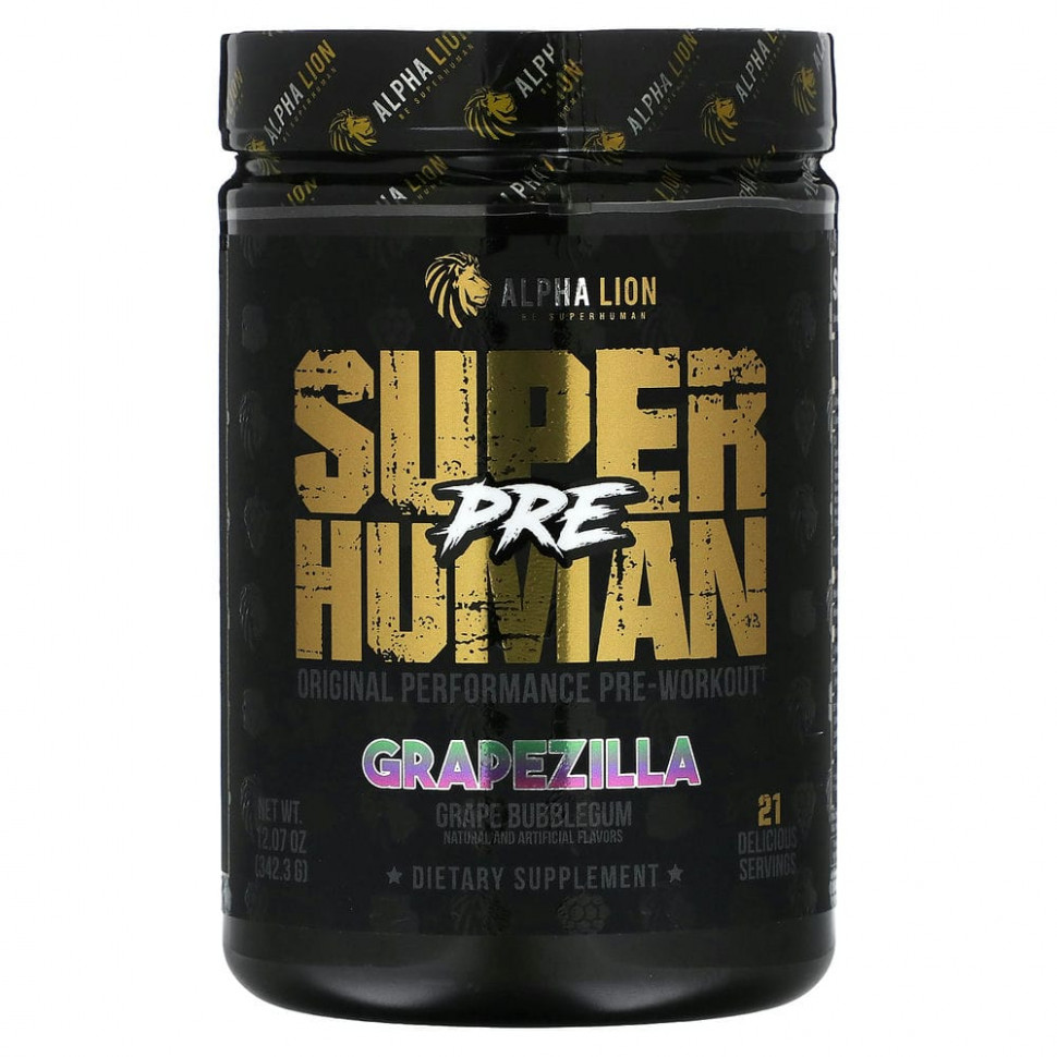 ALPHA LION, SuperHuman Pre, Grapezilla,  , 342,3  (12,07 )    , -, 