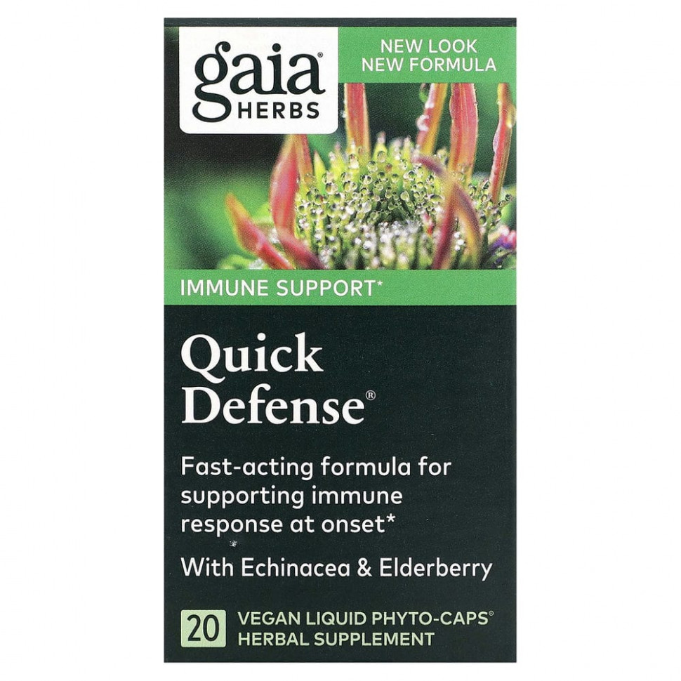 Gaia Herbs, Quick Defense, 20       , -, 