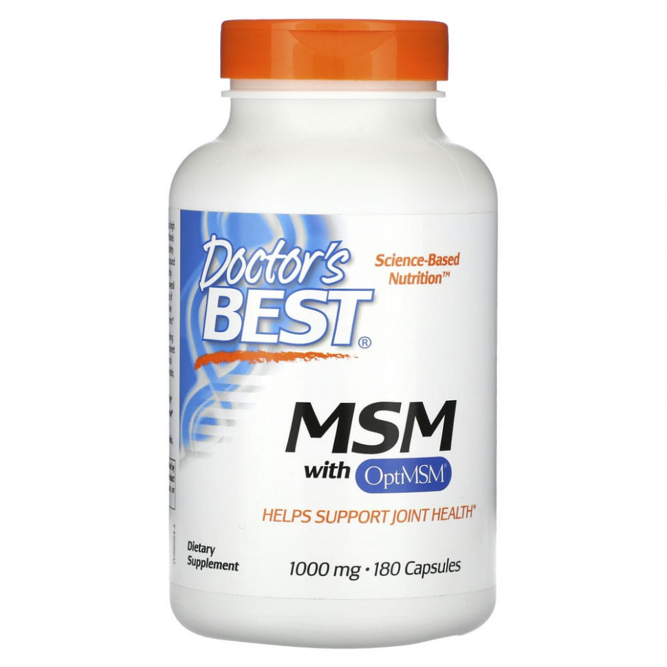 Doctor's Best,   OptiMSM, 1000 , 180     , -, 