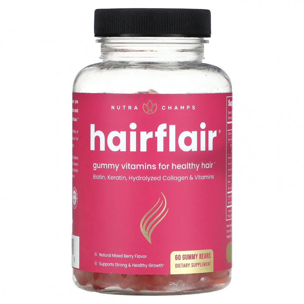 NutraChamps, Hairflair,   , 60      , -, 