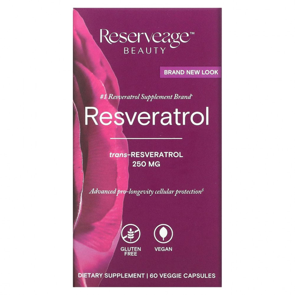 ReserveAge Nutrition, , 250 , 60      , -, 