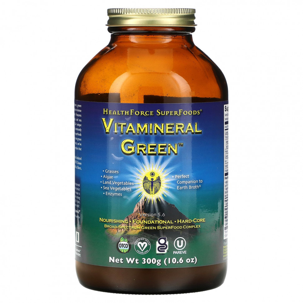 HealthForce Superfoods, Vitamineral Green,  5.5, 300  (10,6 )    , -, 