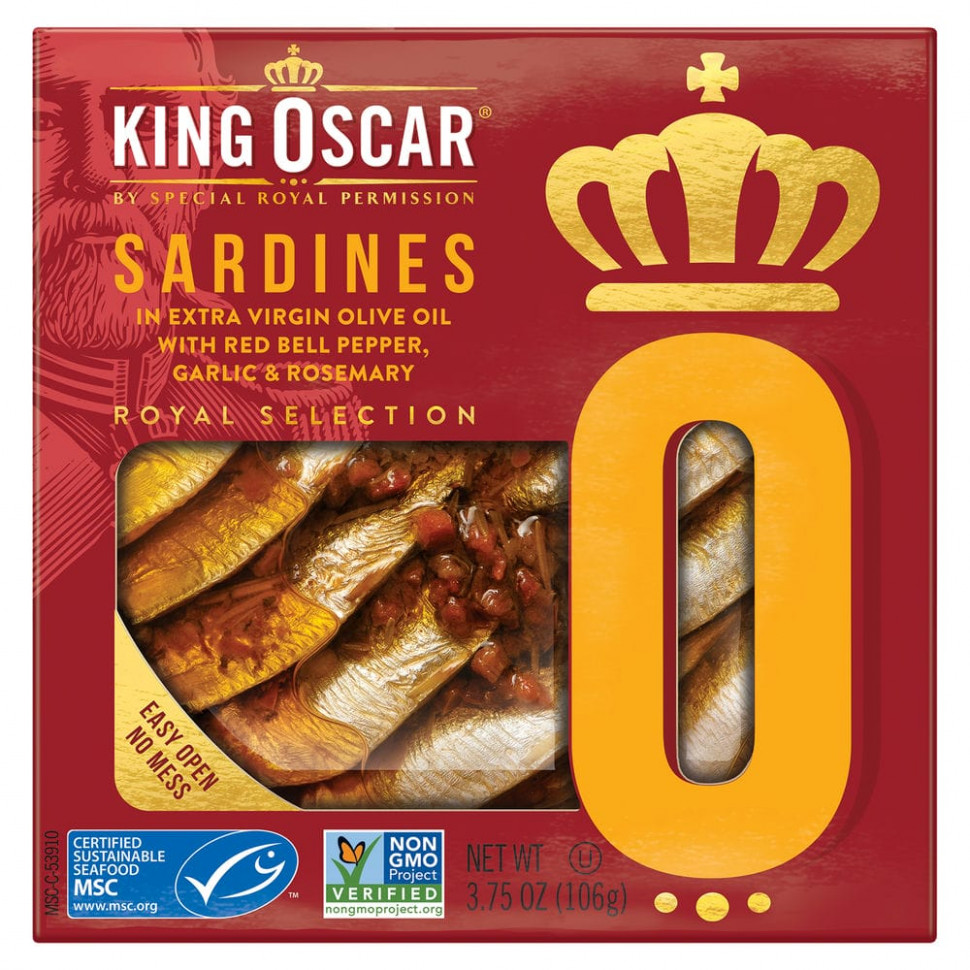 King Oscar,          , ,    , 106  (3,75 )    , -, 