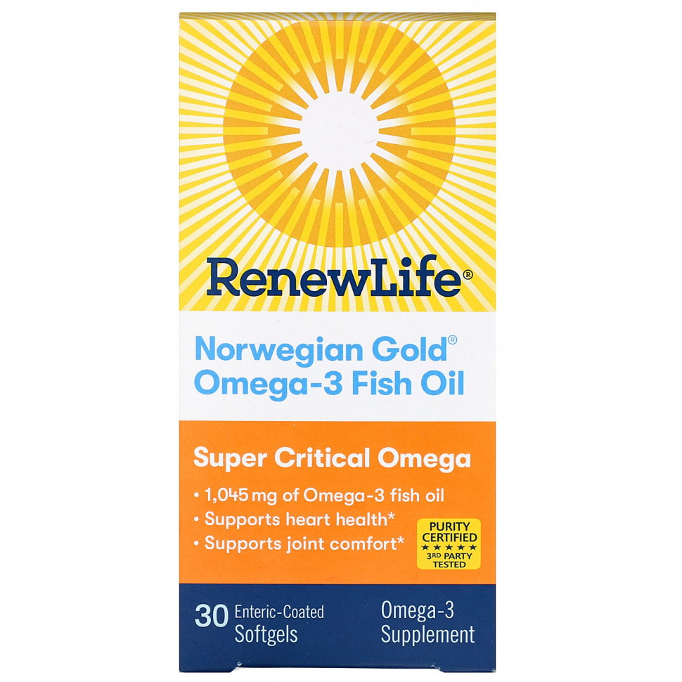 Renew Life,    -3 Norwegian Gold, 1045 , 30         , -, 