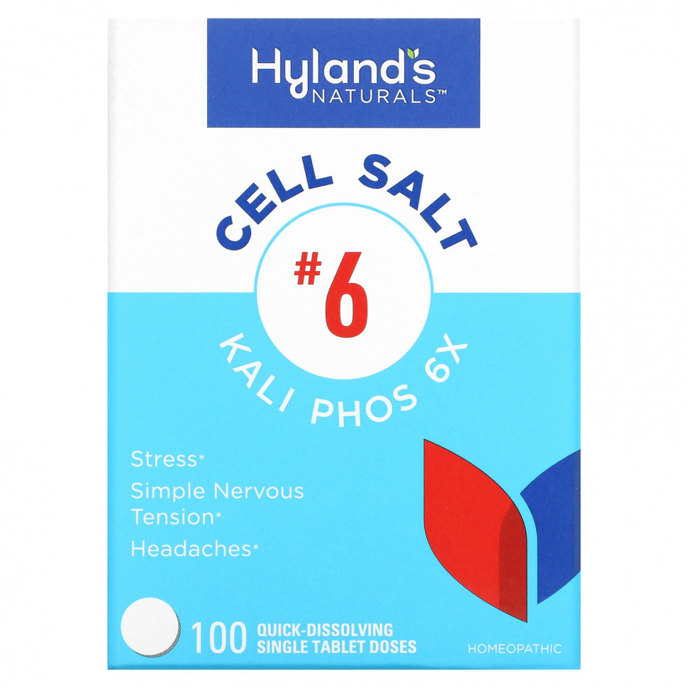 Hyland's, Cell Salt # 6, Kali Phos 6X, 100      , -, 