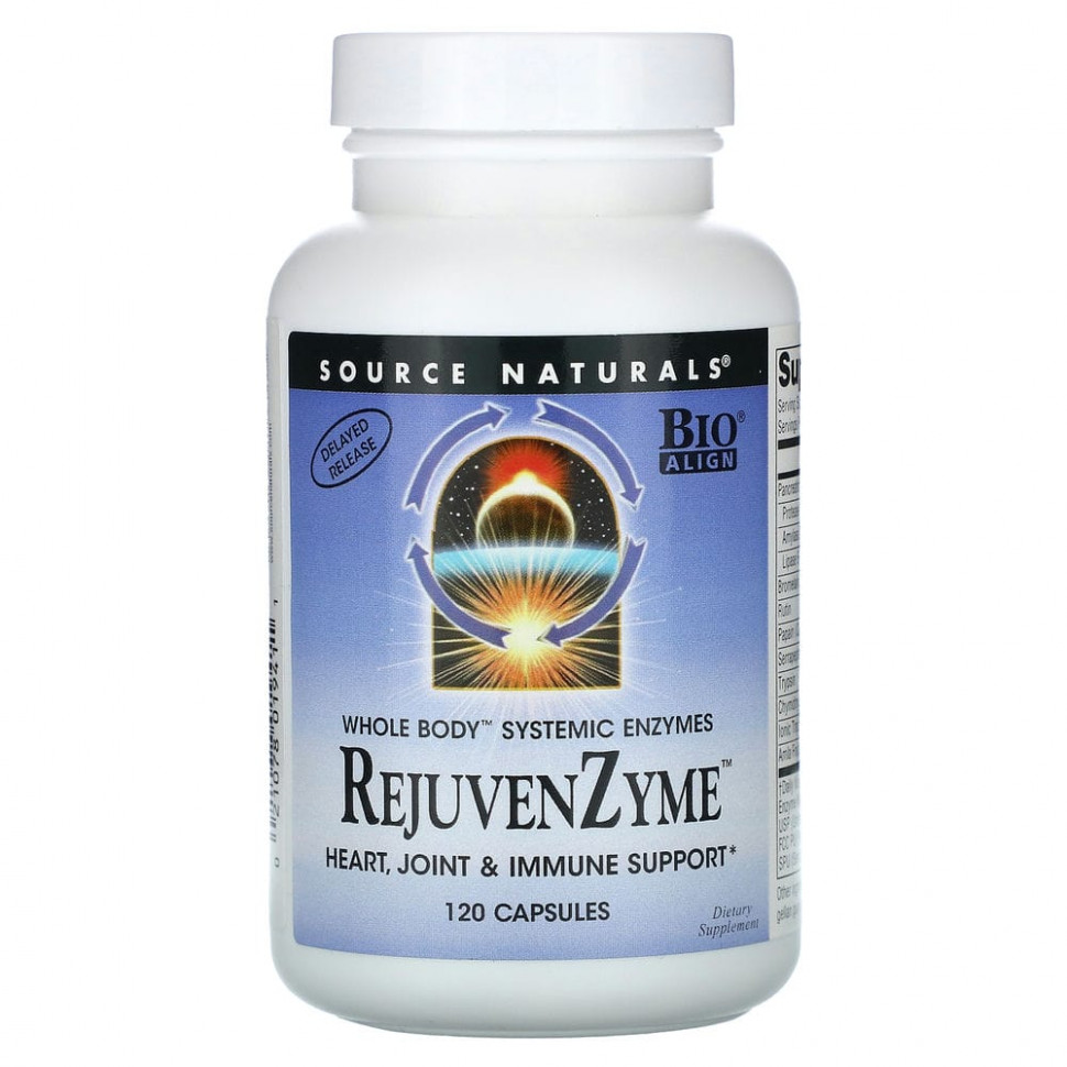 Source Naturals, RejuvenZyme, 120     , -, 