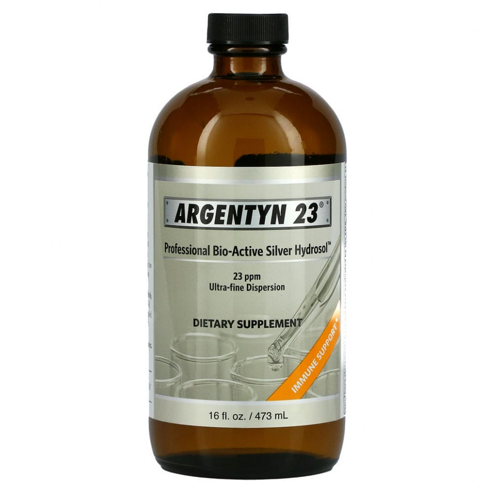 Sovereign Silver, Argentyn 23, Professional Bio-Active Silver Hydrosol, 473  (16 . )    , -, 