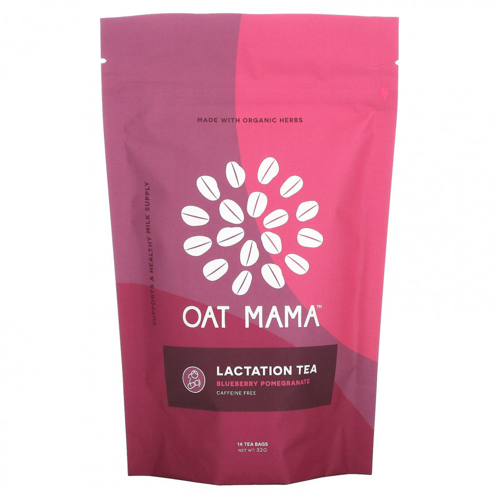  Oat Mama, Lactation Tea,   ,  , 14  , 32   Iherb ()