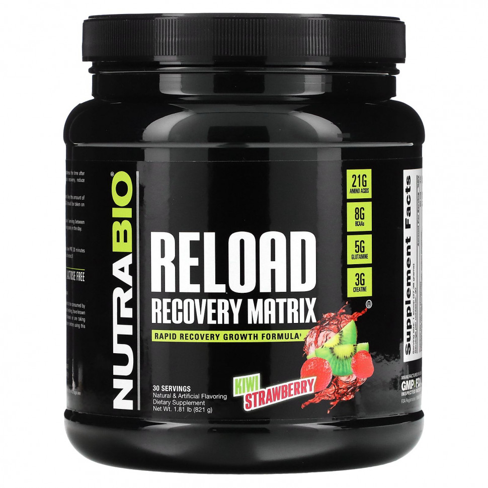NutraBio Labs, Reload Recovery Matrix,   , 821  (1,81 )    , -, 