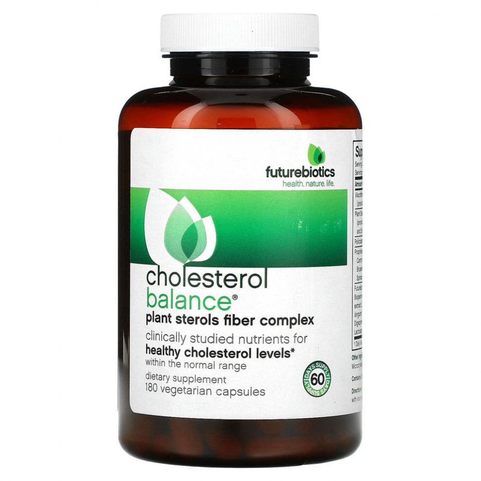 FutureBiotics, Cholesterol Balance, 180      , -, 