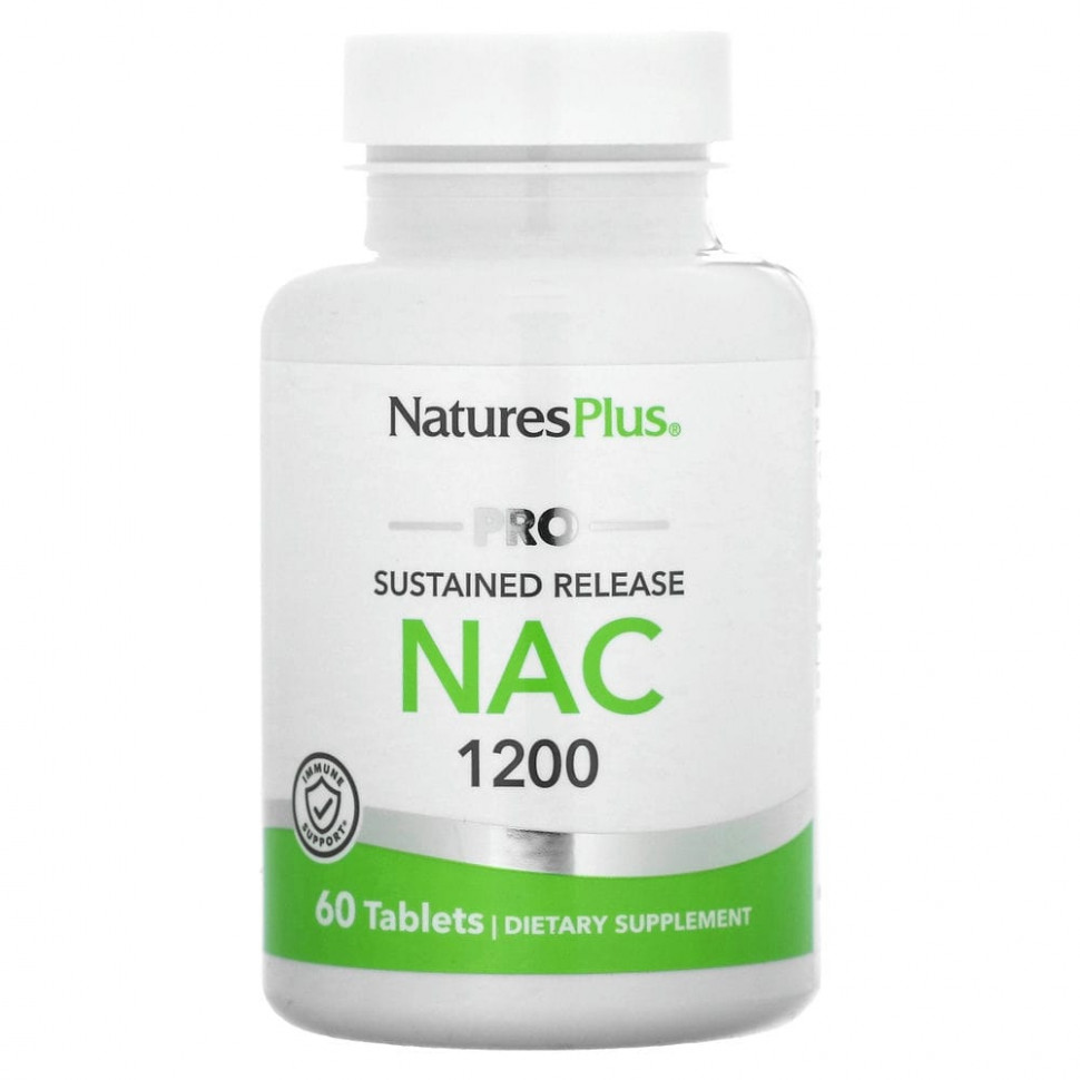 NaturesPlus, Pro NAC 1200,   , 60     , -, 