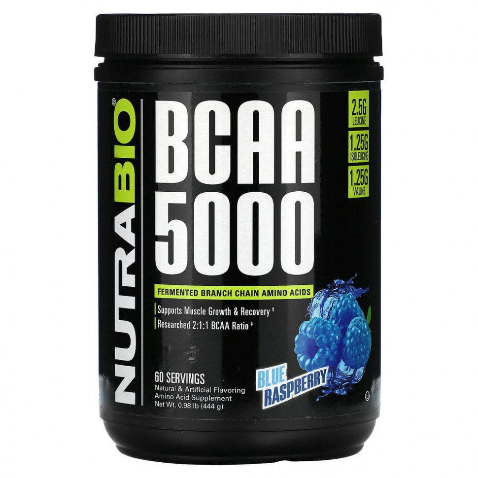 Nutrabio Labs, BCAA 5000,  , 444  (0,98 )    , -, 