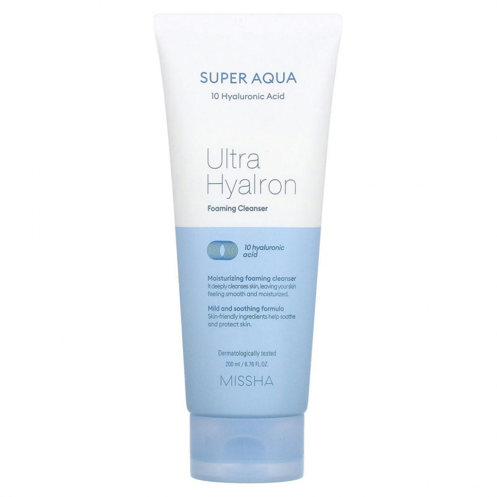 Missha, Super Aqua Ultra Hyalon,  , 200  (6,76 . )    , -, 