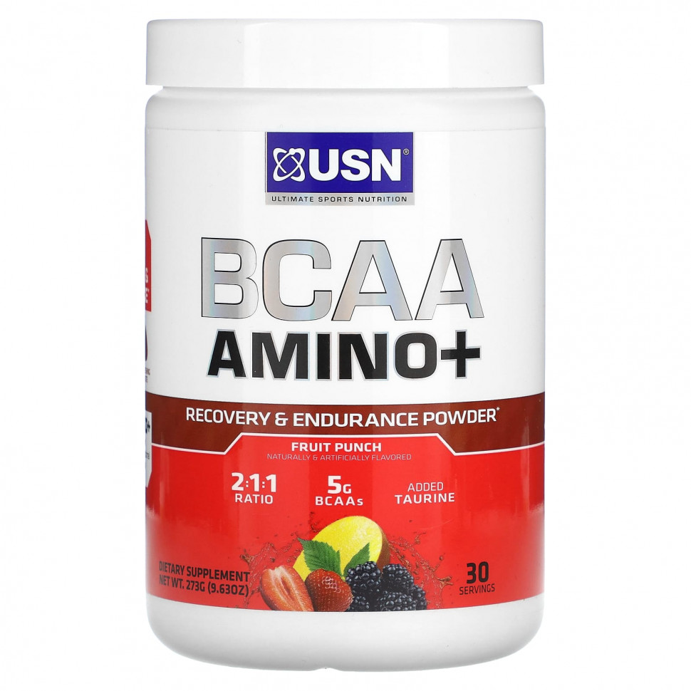 USN, BCAA Amino +,     ,  , 273  (9,63 )    , -, 