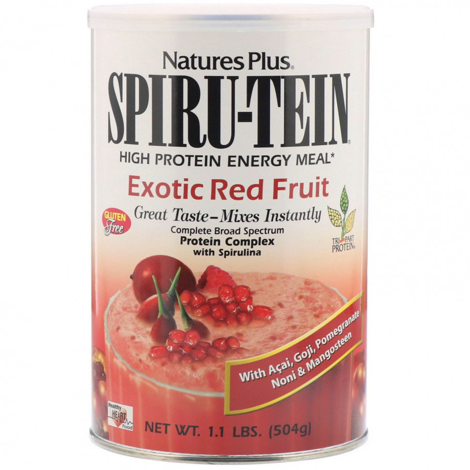 NaturesPlus,  Spiru-Tein,     ,   , 504     , -, 