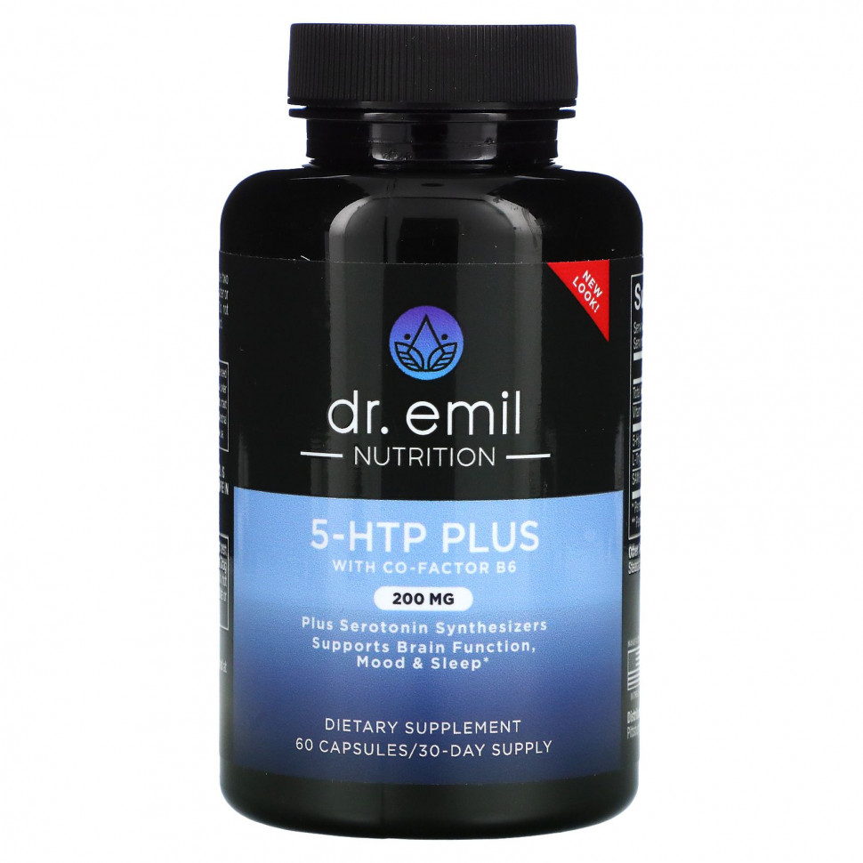 Dr Emil Nutrition, 5-HTP Plus, 200 , 60     , -, 