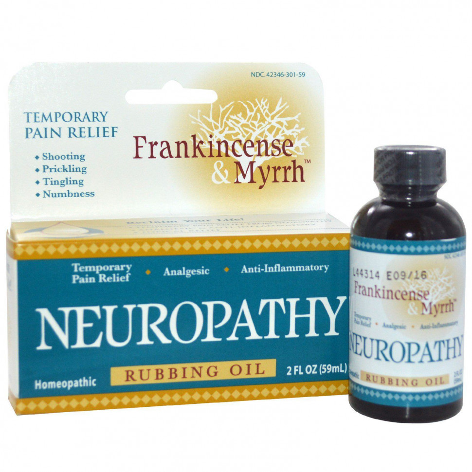���������� Frankincense & Myrrh, Frankincense & Myrrh, Neuropathy, ������������� �������� ��� ����������, ����� ��� ����������, 59 �� (2 ����. �����)  Iherb (������)