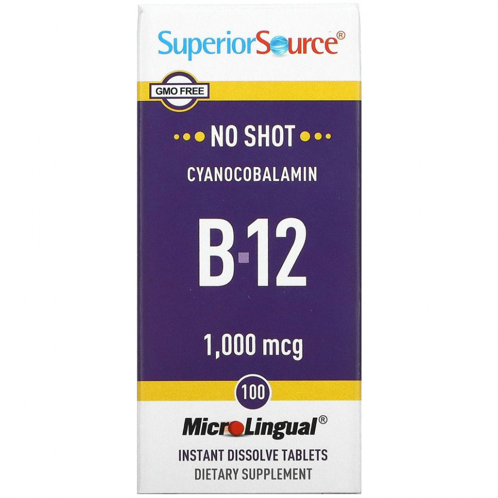 Superior Source,  B12, 1000 , 100     , -, 