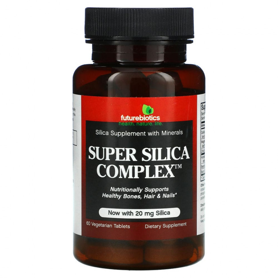 FutureBiotics, Super Silica Complex, 60      , -, 