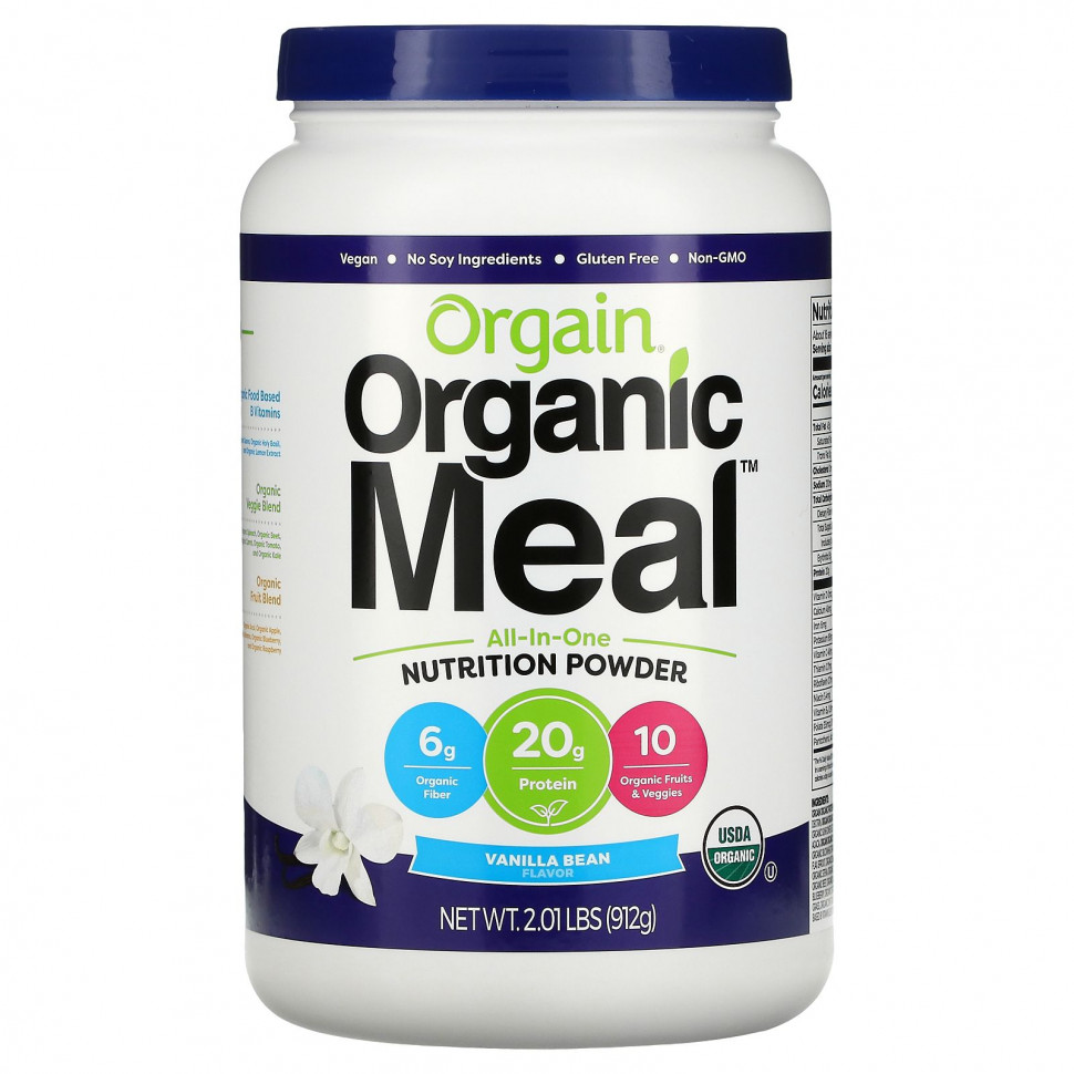 Orgain, Organic Meal,   , , 912  (2,01 )    , -, 