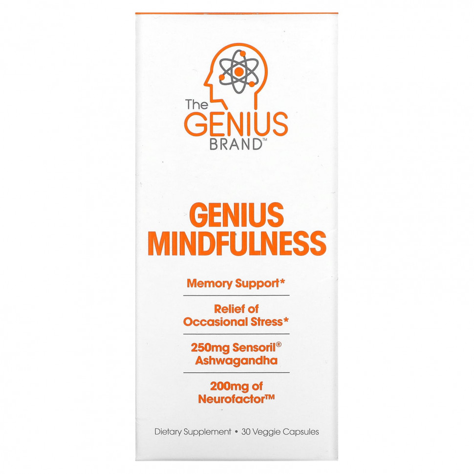  The Genius Brand, Genius Mindfullness, 30    Iherb ()