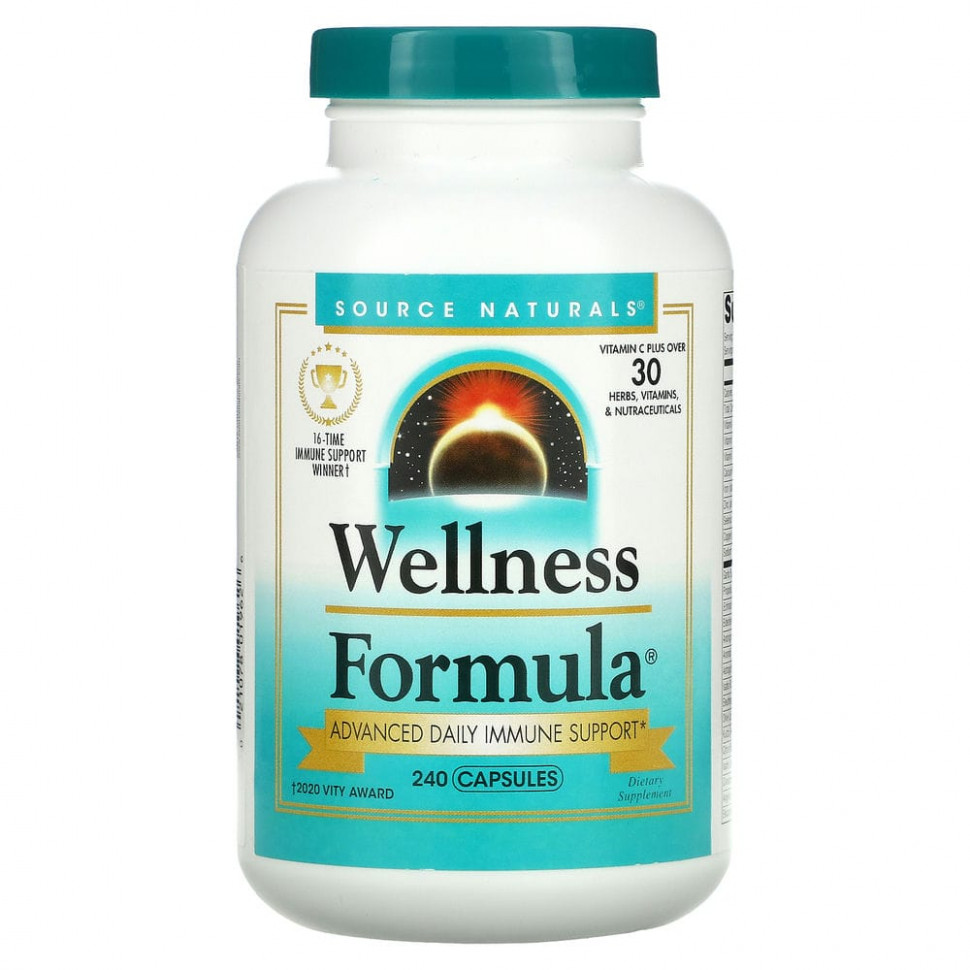 Source Naturals, Wellness Formula,    , 240     , -, 