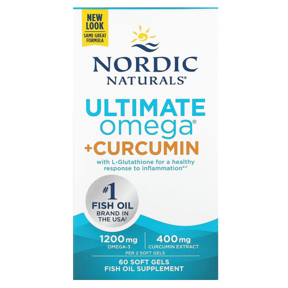 Nordic Naturals, Omega Curcumin, 1250 , 60     , -, 