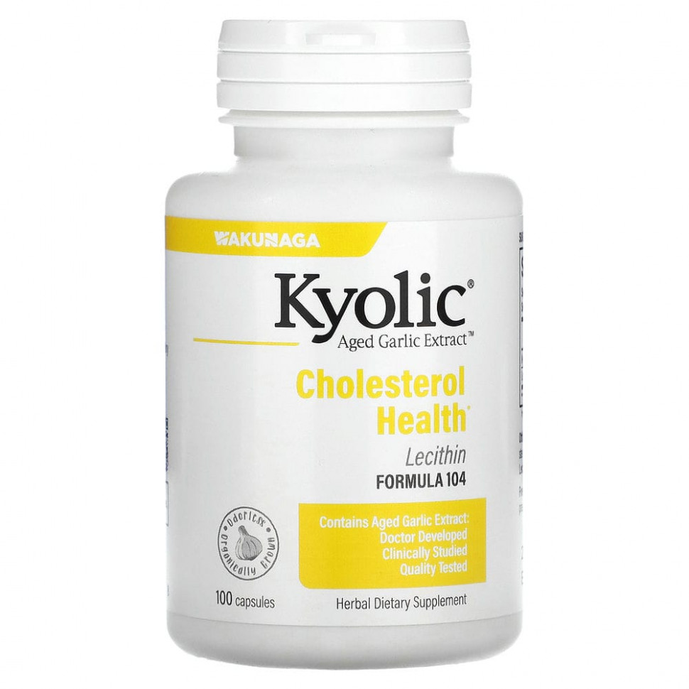  Kyolic, Aged Garlic Extract,    ,  104    , 100   Iherb ()