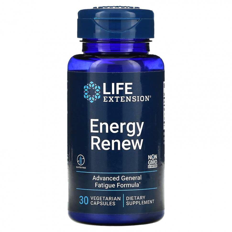 ���������� Life Extension, Energy Renew, 30 �������������� ������  Iherb (������)