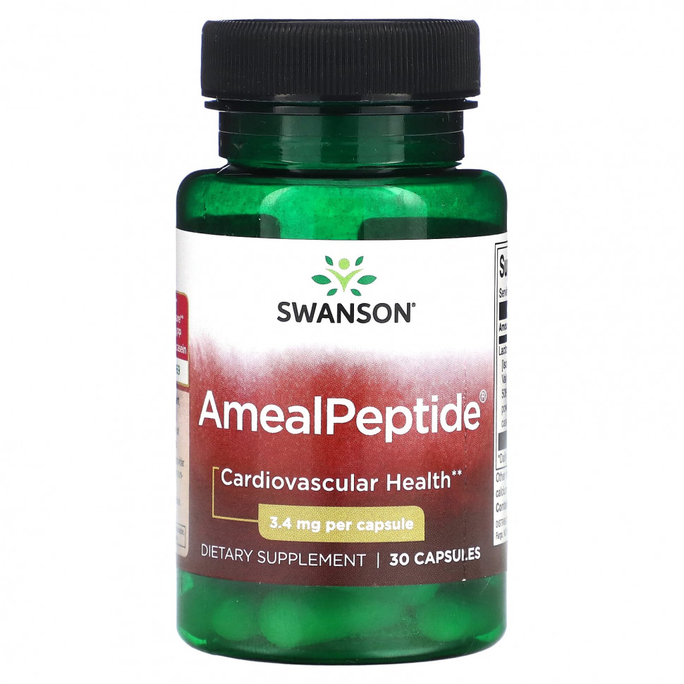 Swanson, AmealPeptide, 3,4 , 30     , -, 