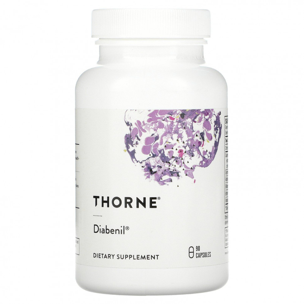 Thorne Research, Diabenil, 90     , -, 