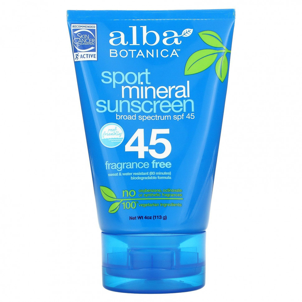 Alba Botanica, Sport,   , SPF 45,  , 113  (4 )    , -, 