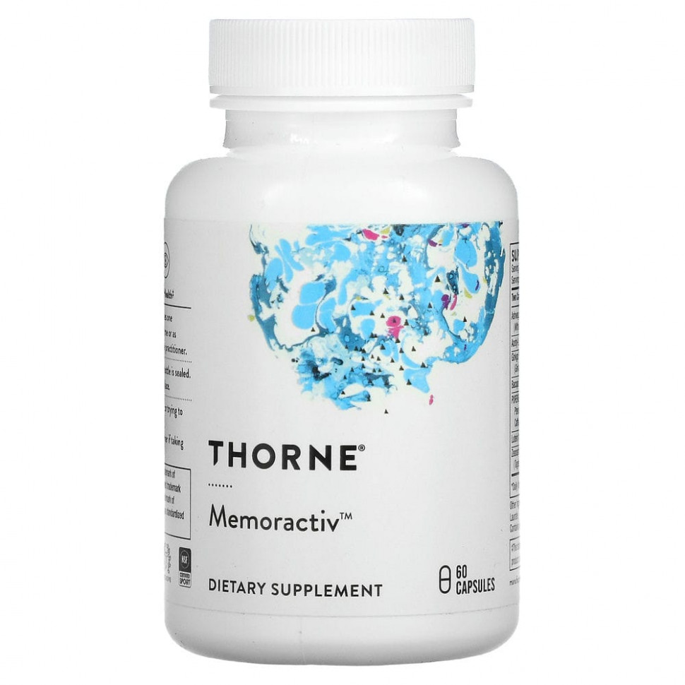  Thorne Research, Memoractiv, 60   Iherb ()