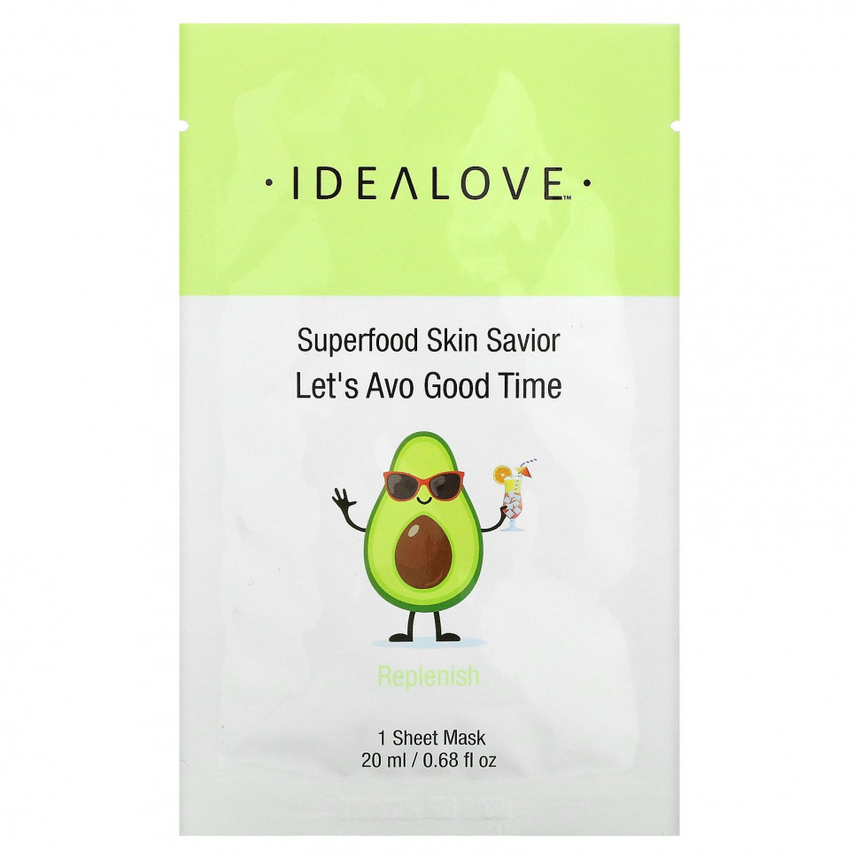 Idealove, Superfood Skin Savior, Let's Avo Good Time, 1  , 20  (0,68 . )    , -, 