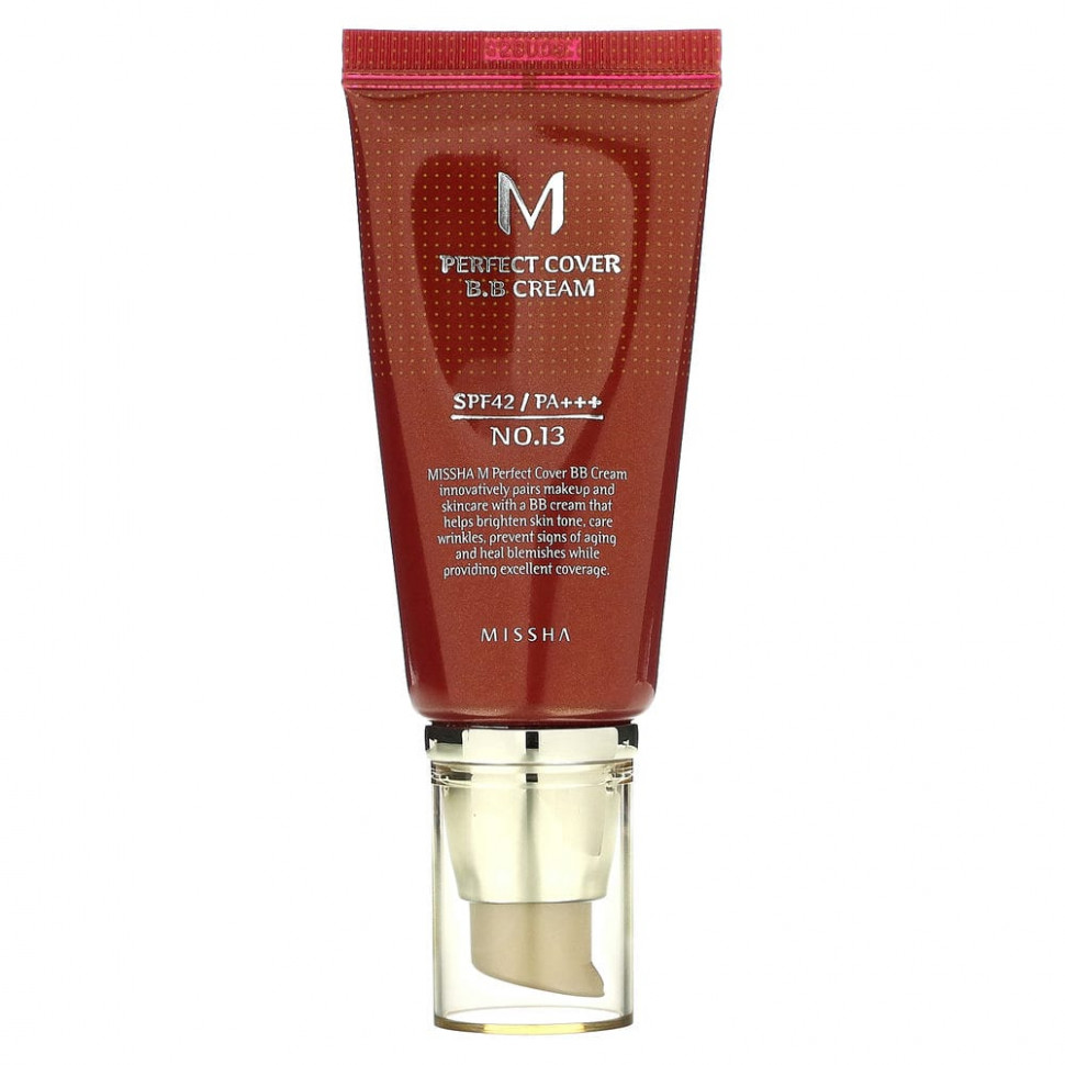 Missha, Perfect Cover BB Cream, BB-, SPF 42 PA+++,  13  , 50     , -, 