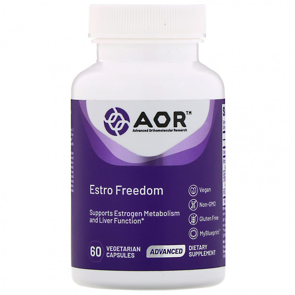 Advanced Orthomolecular Research AOR, Estro Freedom, 60      , -, 