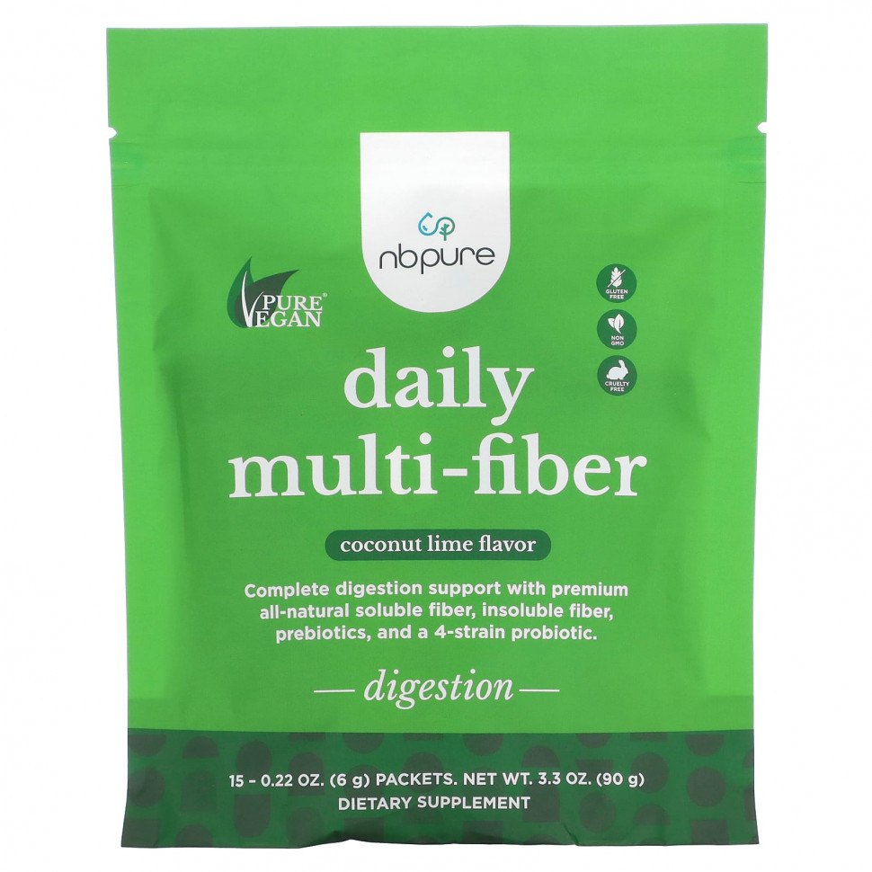 NB Pure, Daily Multi-Fiber,   , 15   6  (0,22 )    , -, 