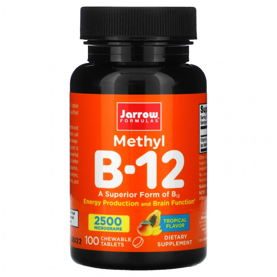 Jarrow Formulas,  B-12,  , 2500 , 100      , -, 