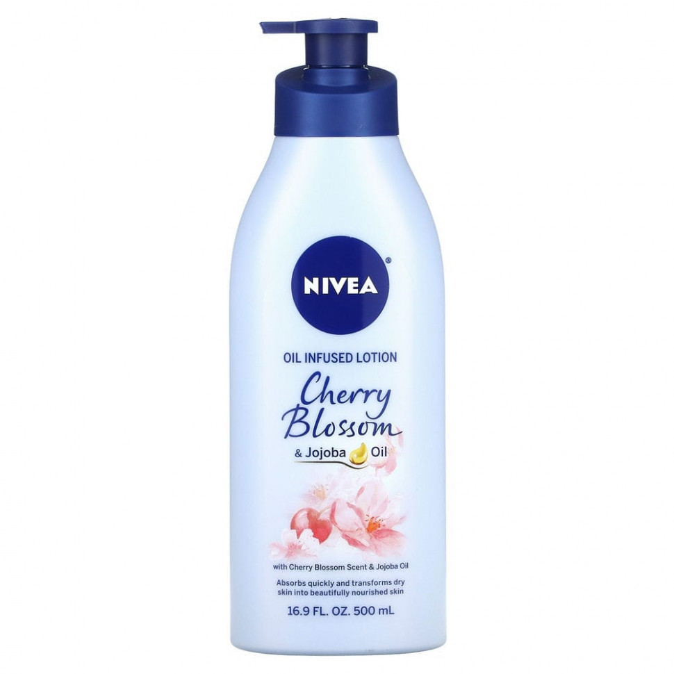 ���������� Nivea, Oil Infused Lotion, ����� ������� ����� � ������, 500 �� (16,9 ����. �����)  Iherb (������)