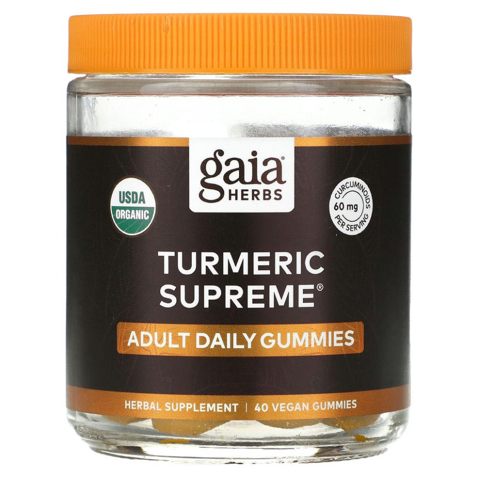 Gaia Herbs, Turmeric Supreme,    , 40       , -, 