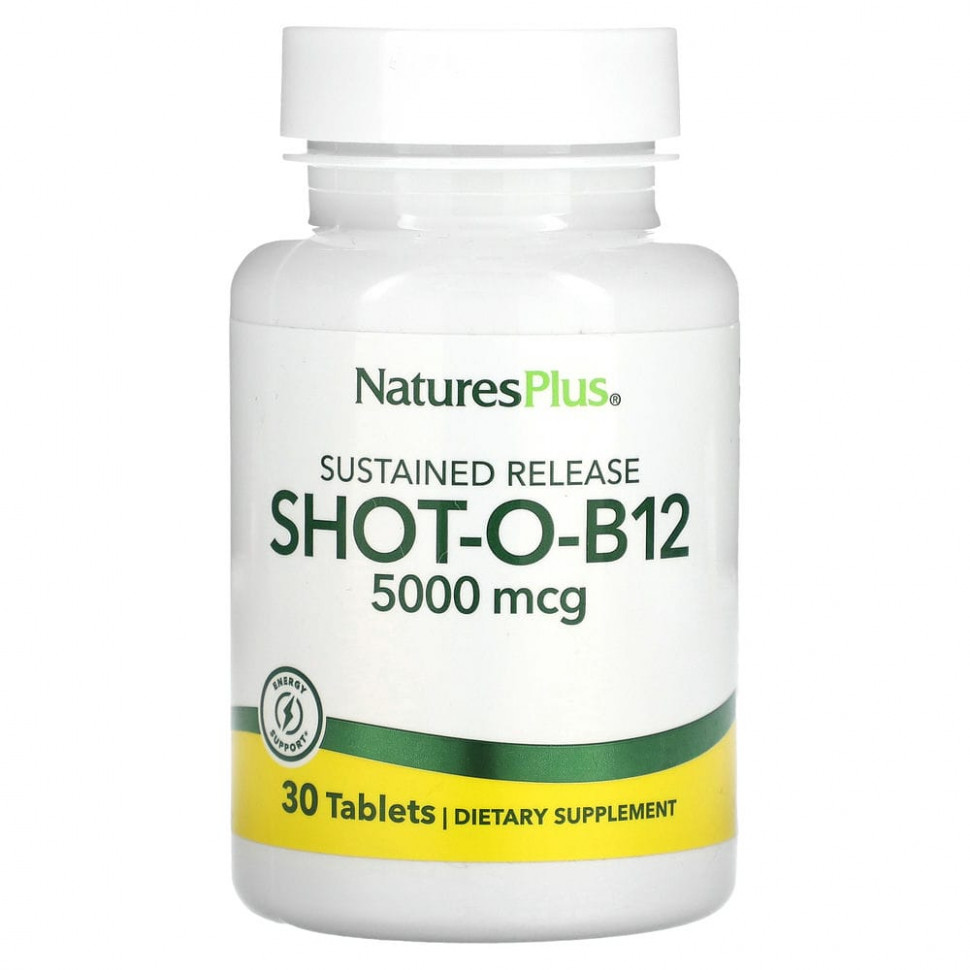 NaturesPlus, Shot-O-B12, 5000 , 30     , -, 