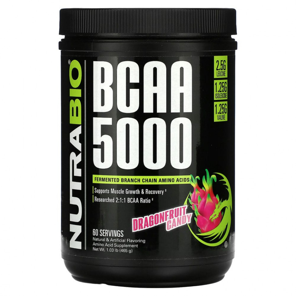 Nutrabio Labs, BCAA 5000,    , 465  (1,03 )    , -, 