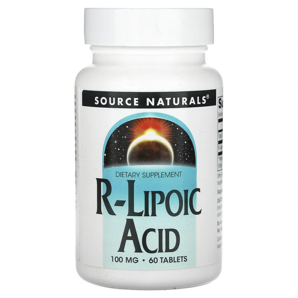 Source Naturals, R- , 100 , 60     , -, 