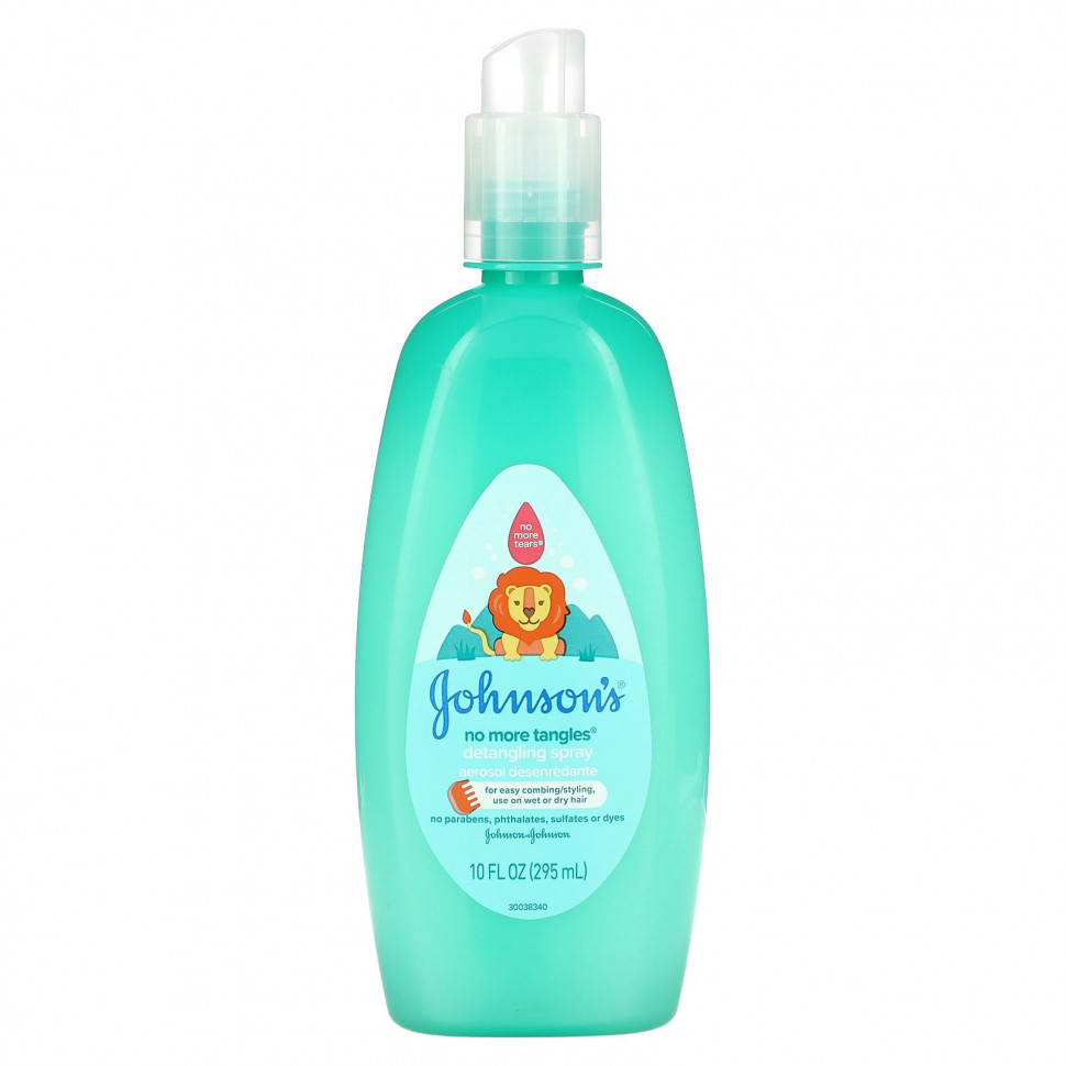 Johnson's Baby, No More Tangles, Detangling Spray, 10.2 fl oz (295 ml)    , -, 